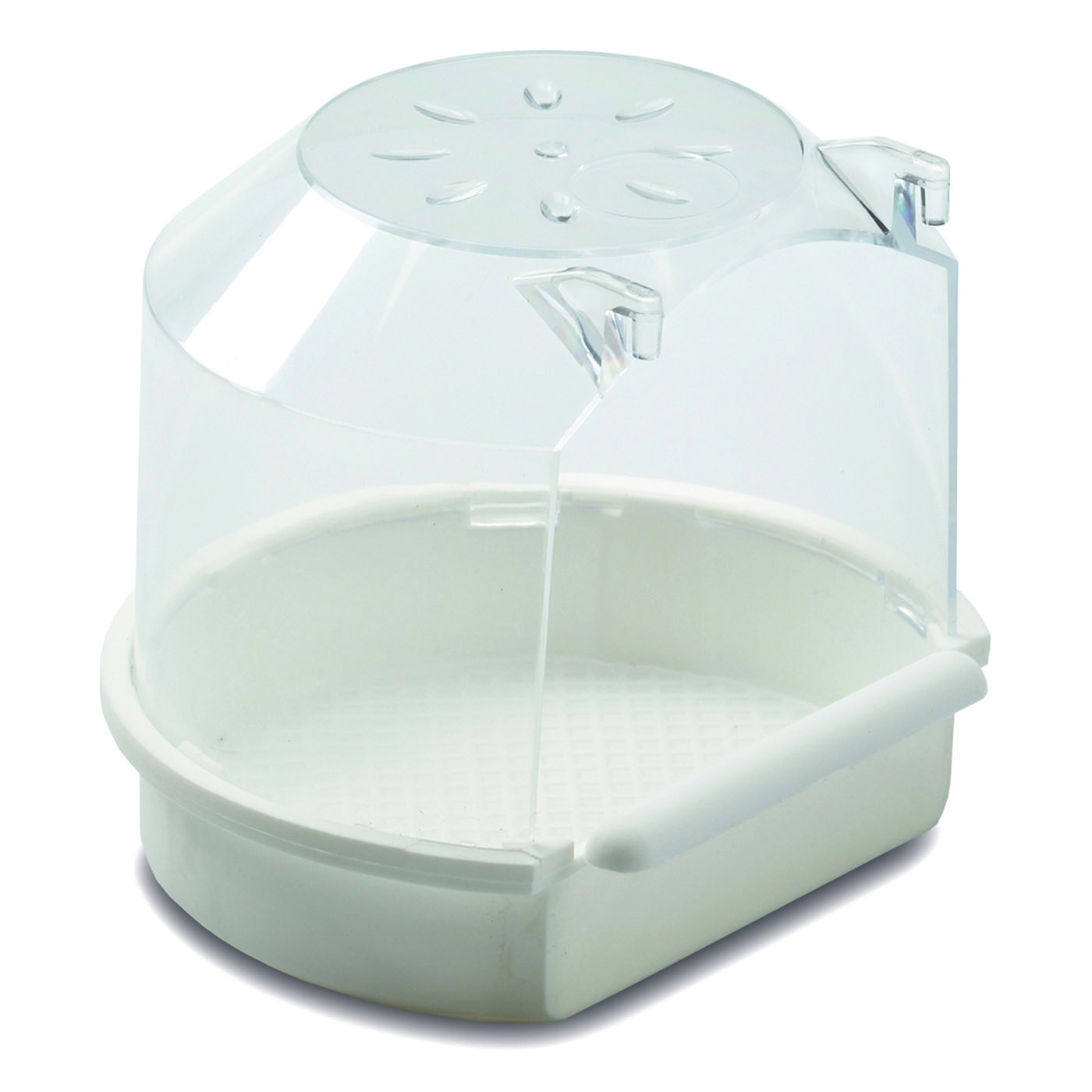 BIRD BATH SMALL WHITE