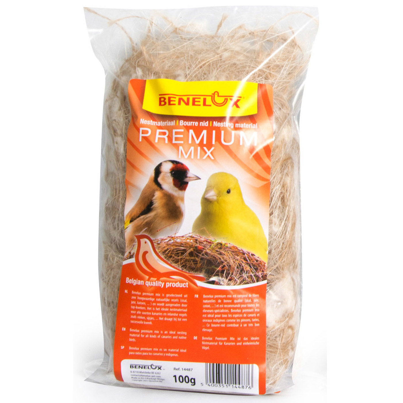 BOURRE NID MIX 100G COCO-COTTON-SISAL-JUTE