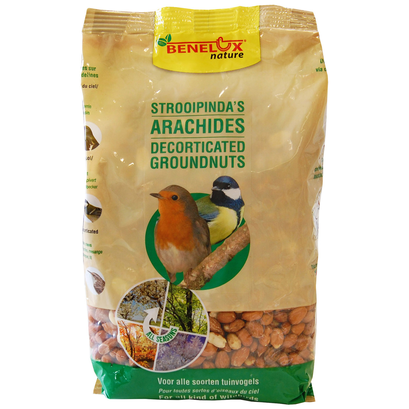 BNL NATURE DECORTICATED PEANUTS 900G