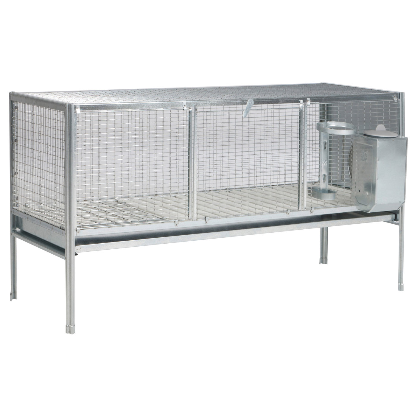 TIROIR METAL POUR CAGE LAPIN REF 3460/61 120X45 CM