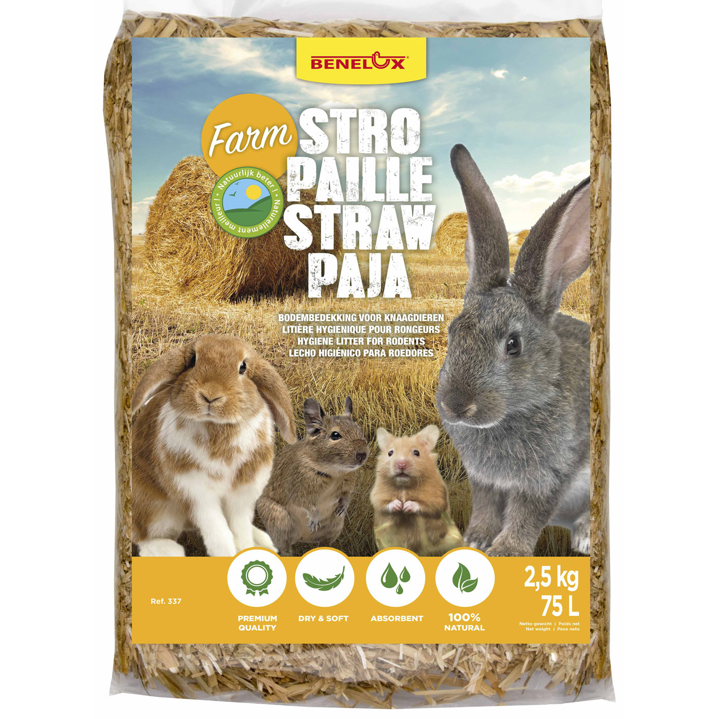 STRAW 2.5KG