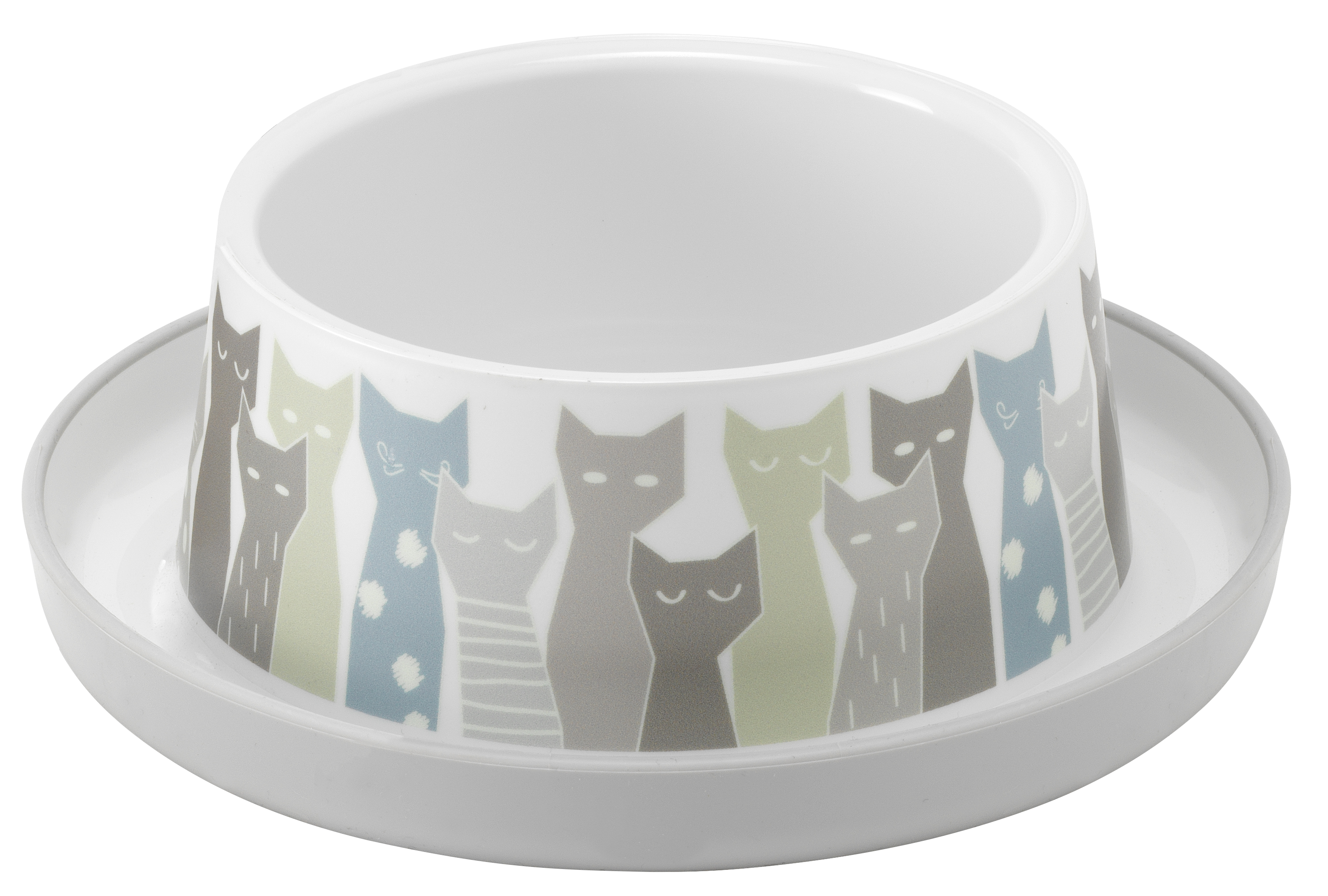 TRENDY DINNER NR1 - 350 ML MAASAI GREY WHITE