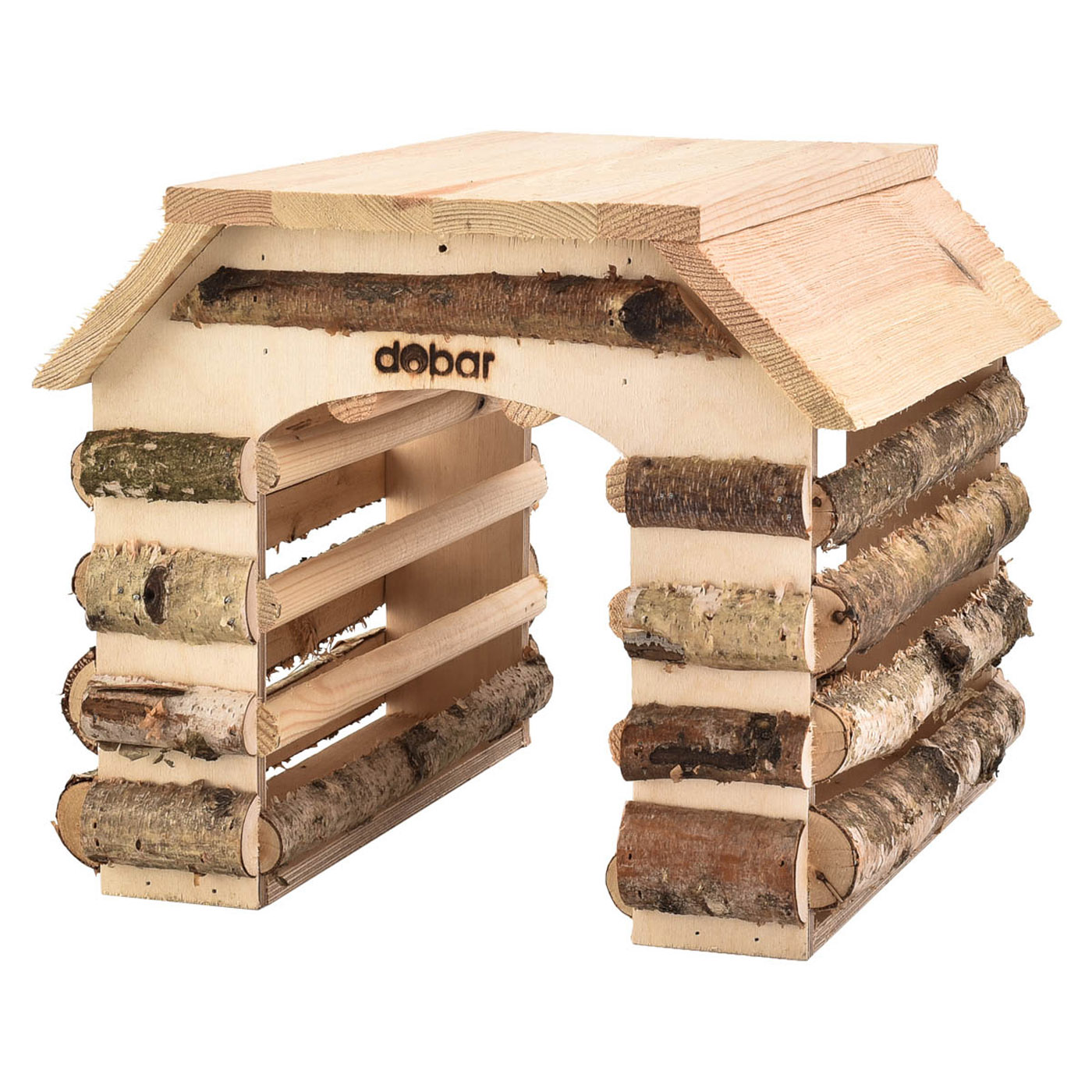 RODENT TOY HOUSE WITH HAY FEEDER