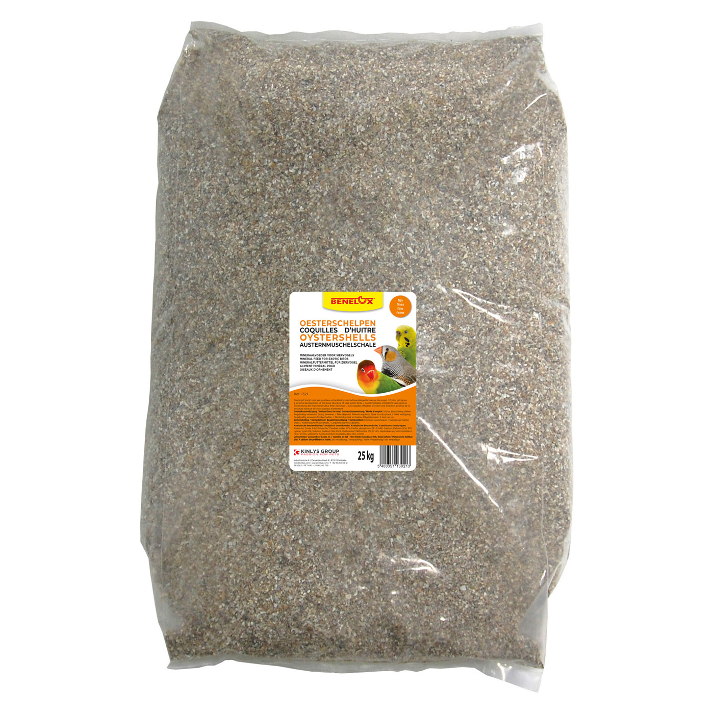 FINE OYSTERSHELLS 25KG