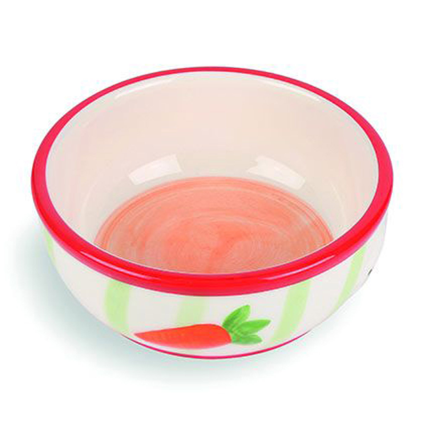 CARROT STRIPE BOWL