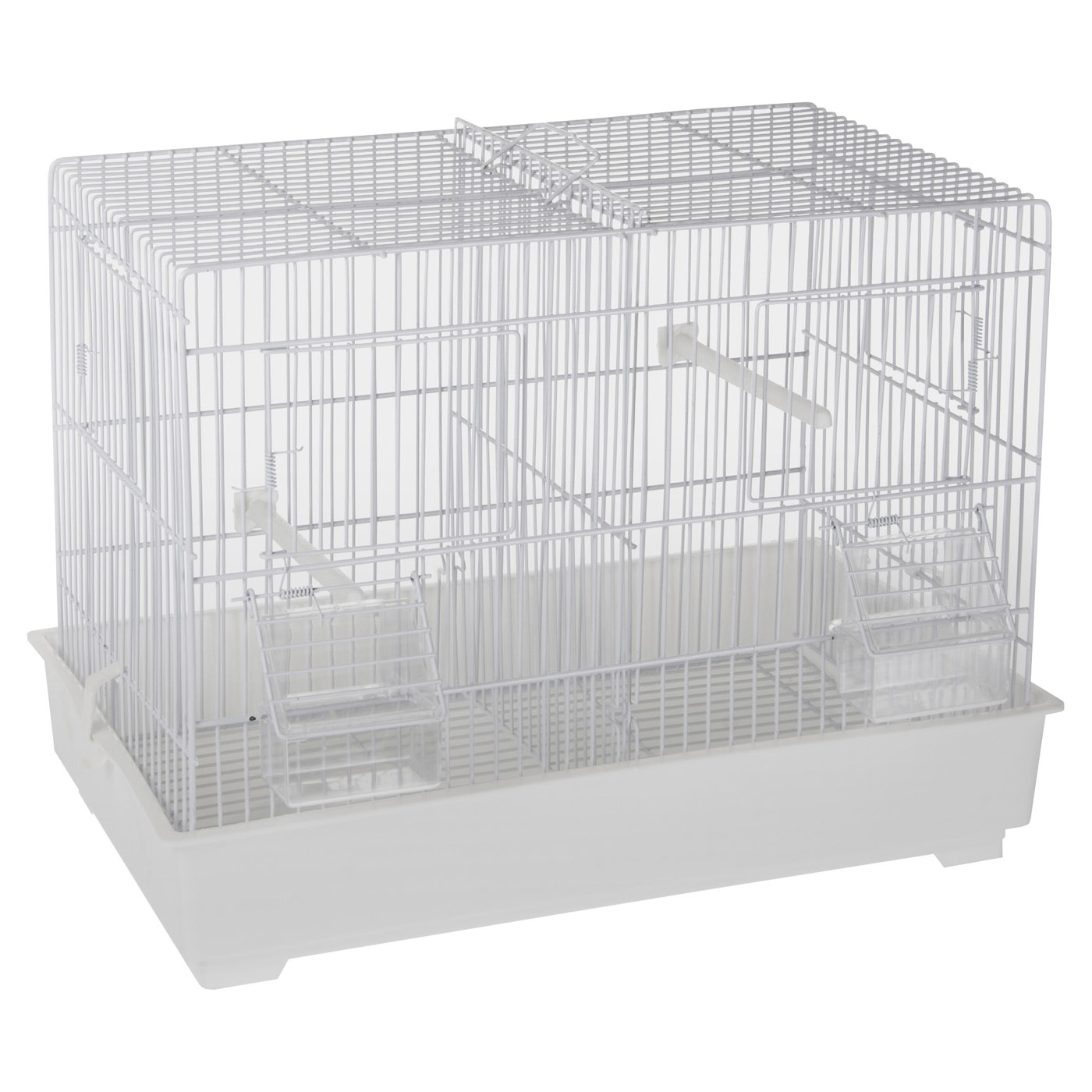 BIRDCAGE COVA 42 CM WHITE 1 PIECE