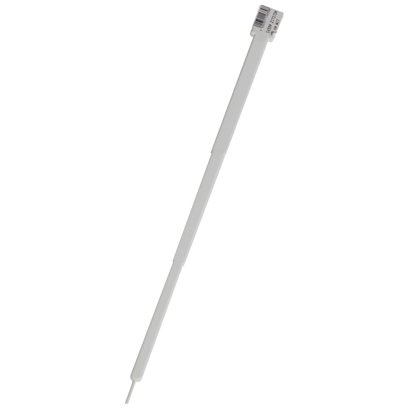 PLASTIC TWIST-ON PERCH LUX 40CM WHITE