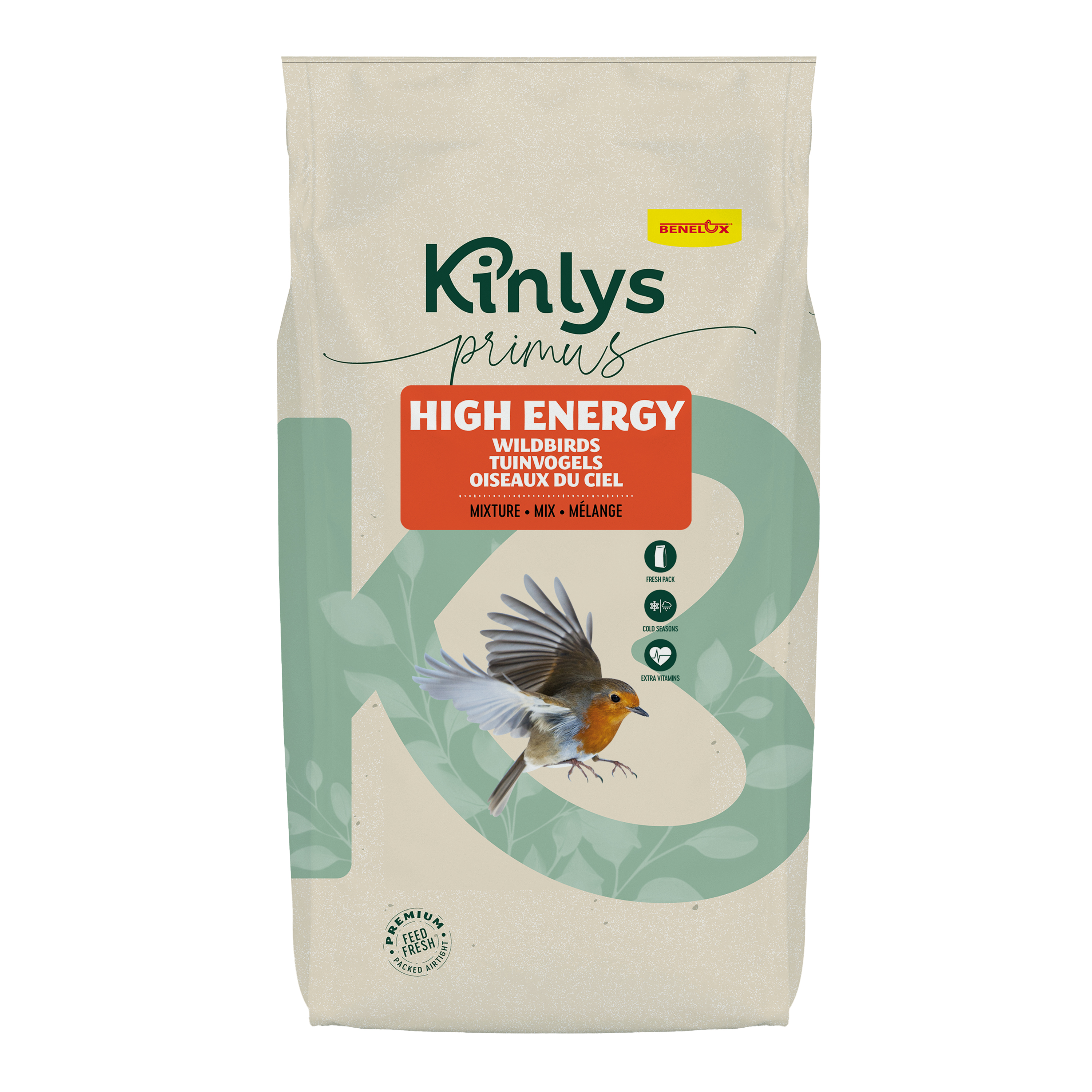 Kinlys Primus High Energy strooivoer zak 4kg	
