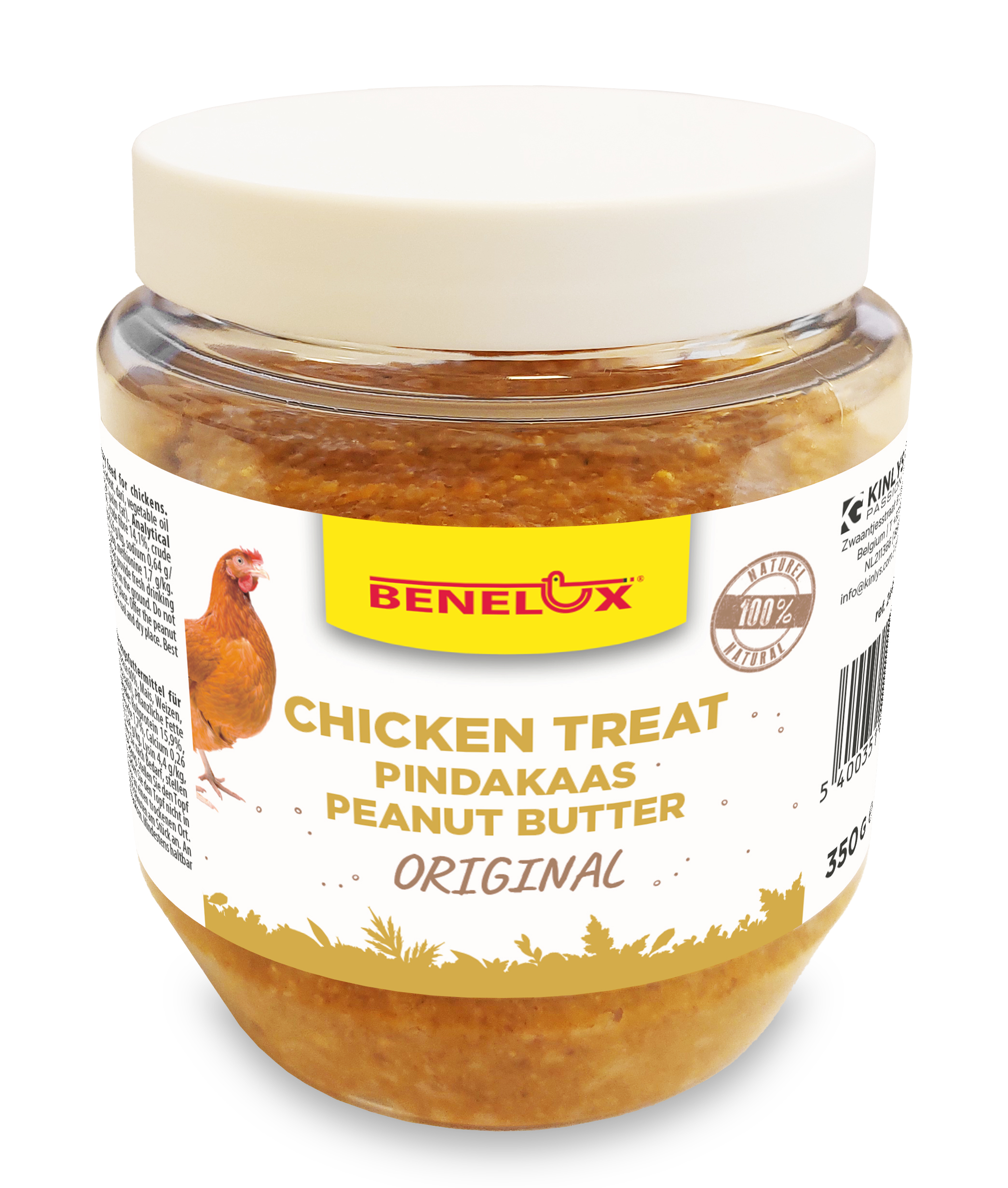 CHICKEN PEANUT BUTTER NATURAL 350G