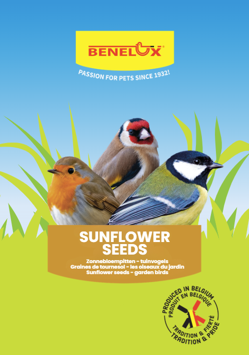 SUNFLOWERSEEDS FOR WILD BIRDS 15KG BAG