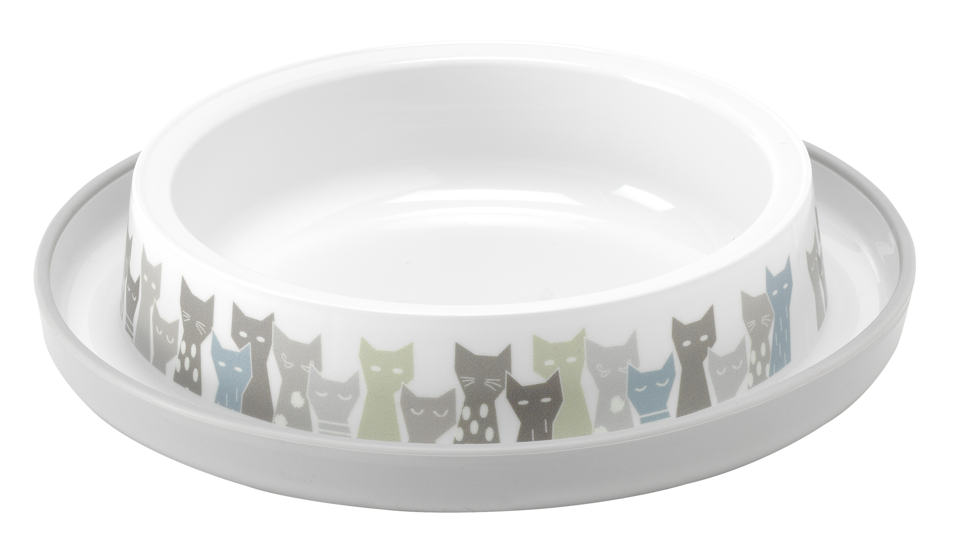 TRENDY DINNER CAT - 210 ML MAASAI GREY WHITE