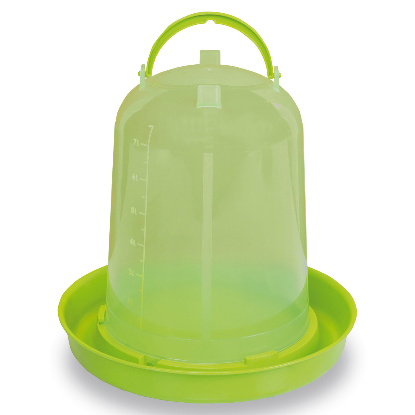 PLASTIC FOUNTAIN GREEN  8 L