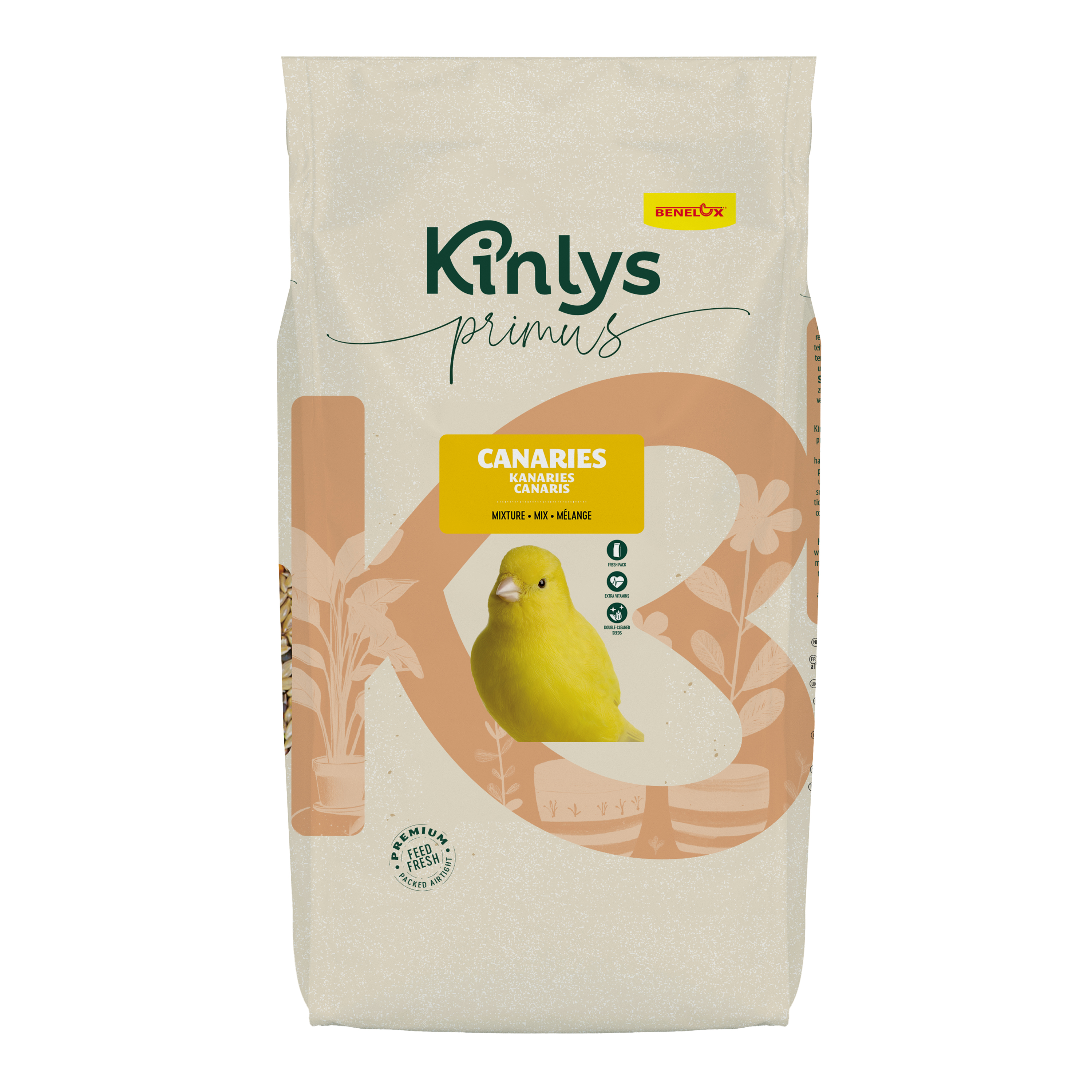 Kinlys Primus kanarievoer zak 1kg