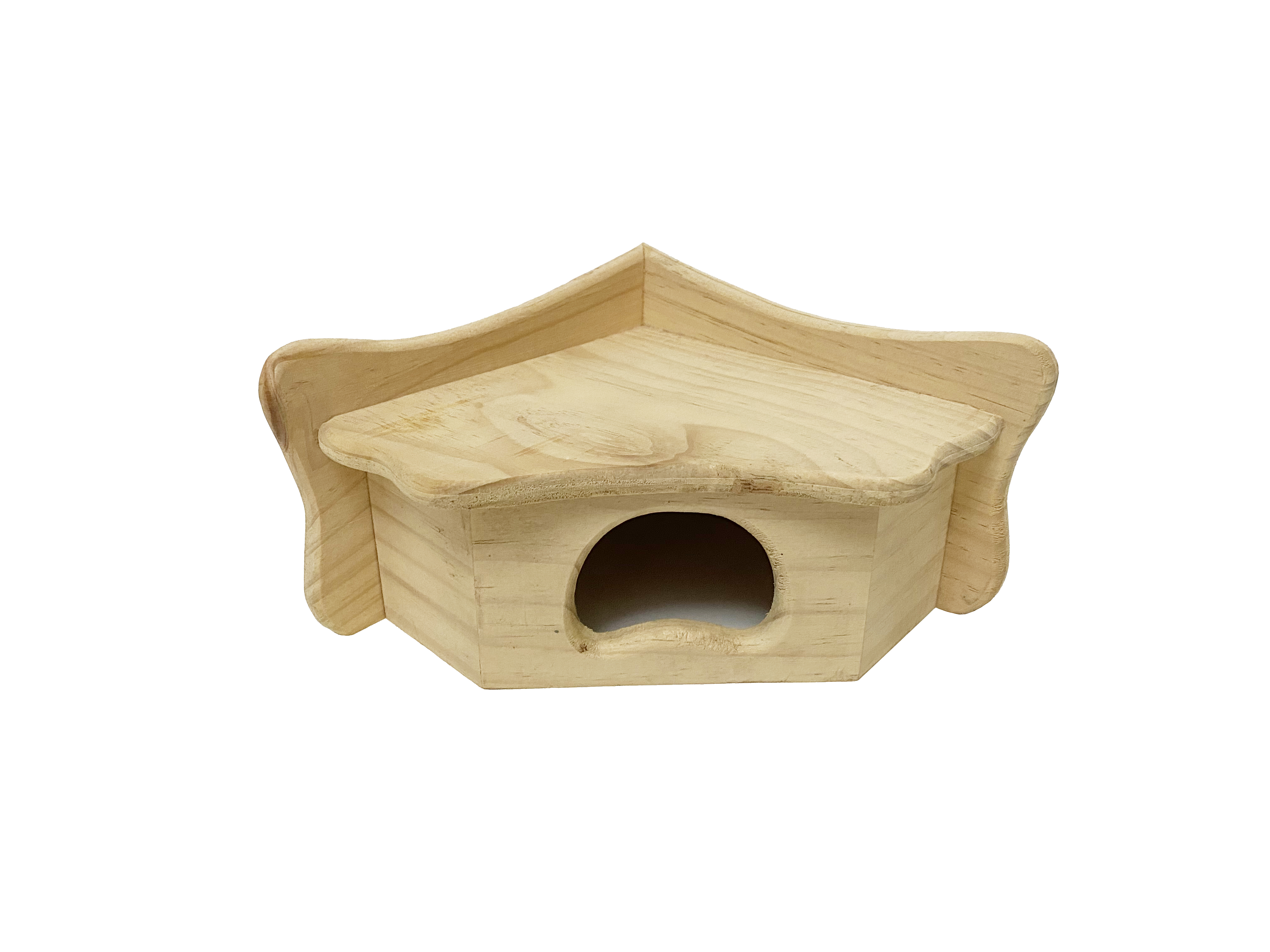WOODEN NATURE PET HOUSE S