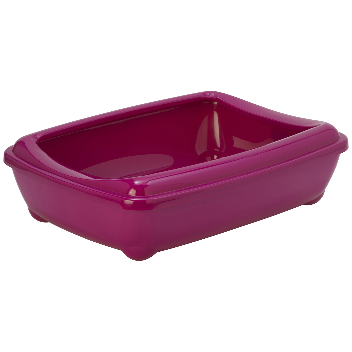 ARIST-O TRAY + RIM 57 CM ROSE CHAUD
