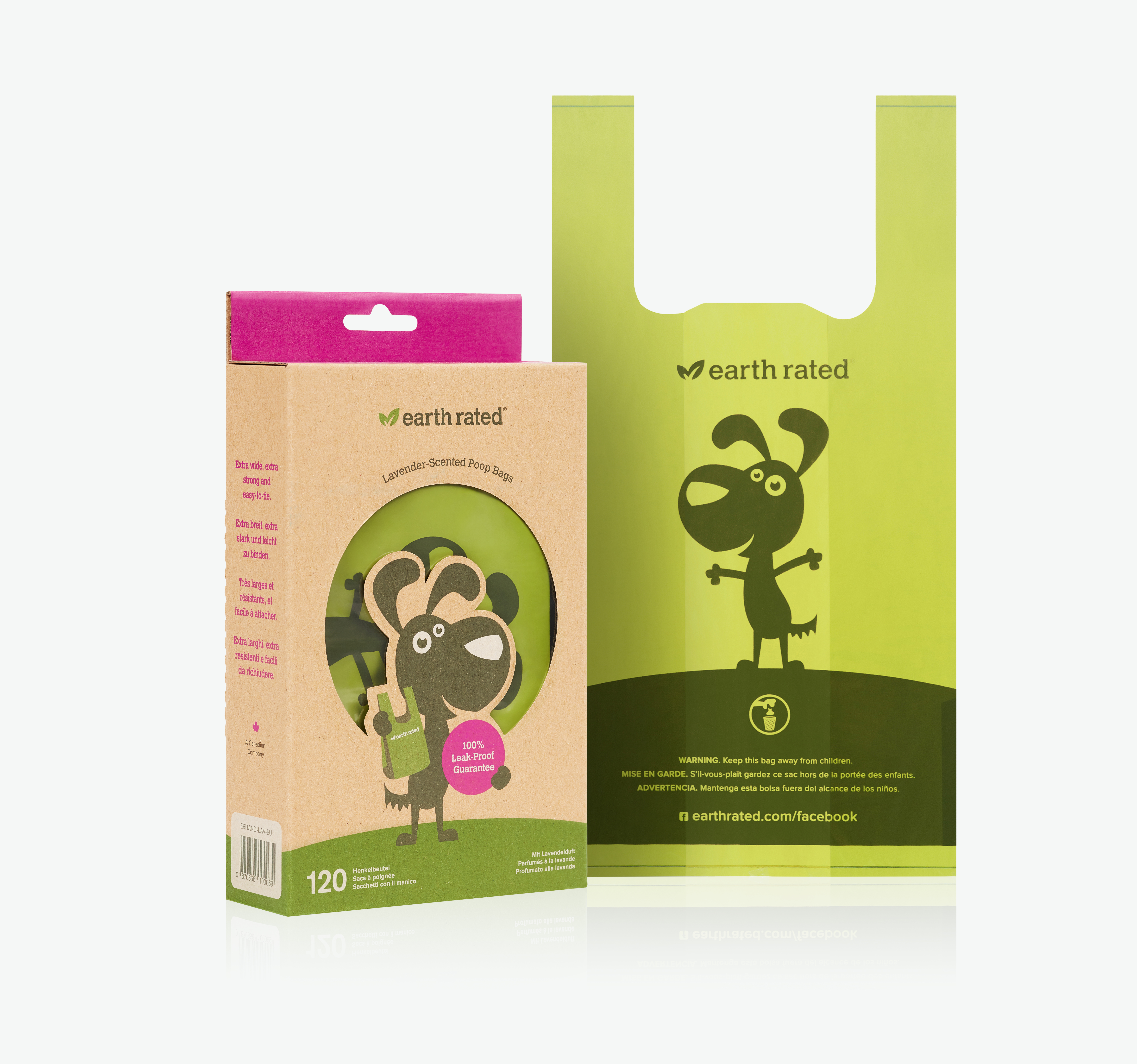 120 SACHETS ECO AVEC POIGNÉES DE LAVANDE
