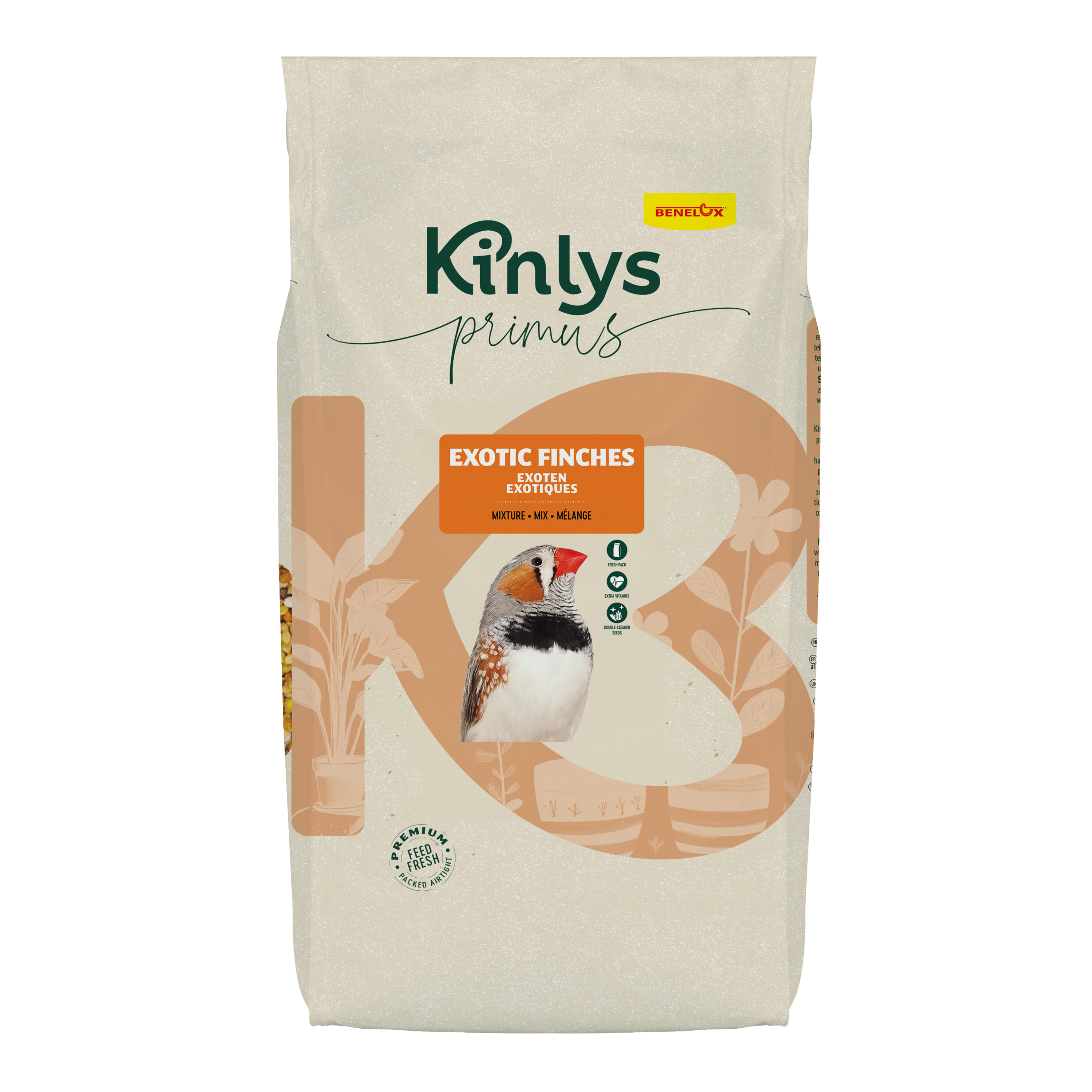 Kinlys Primus exotenvoer zak 1kg