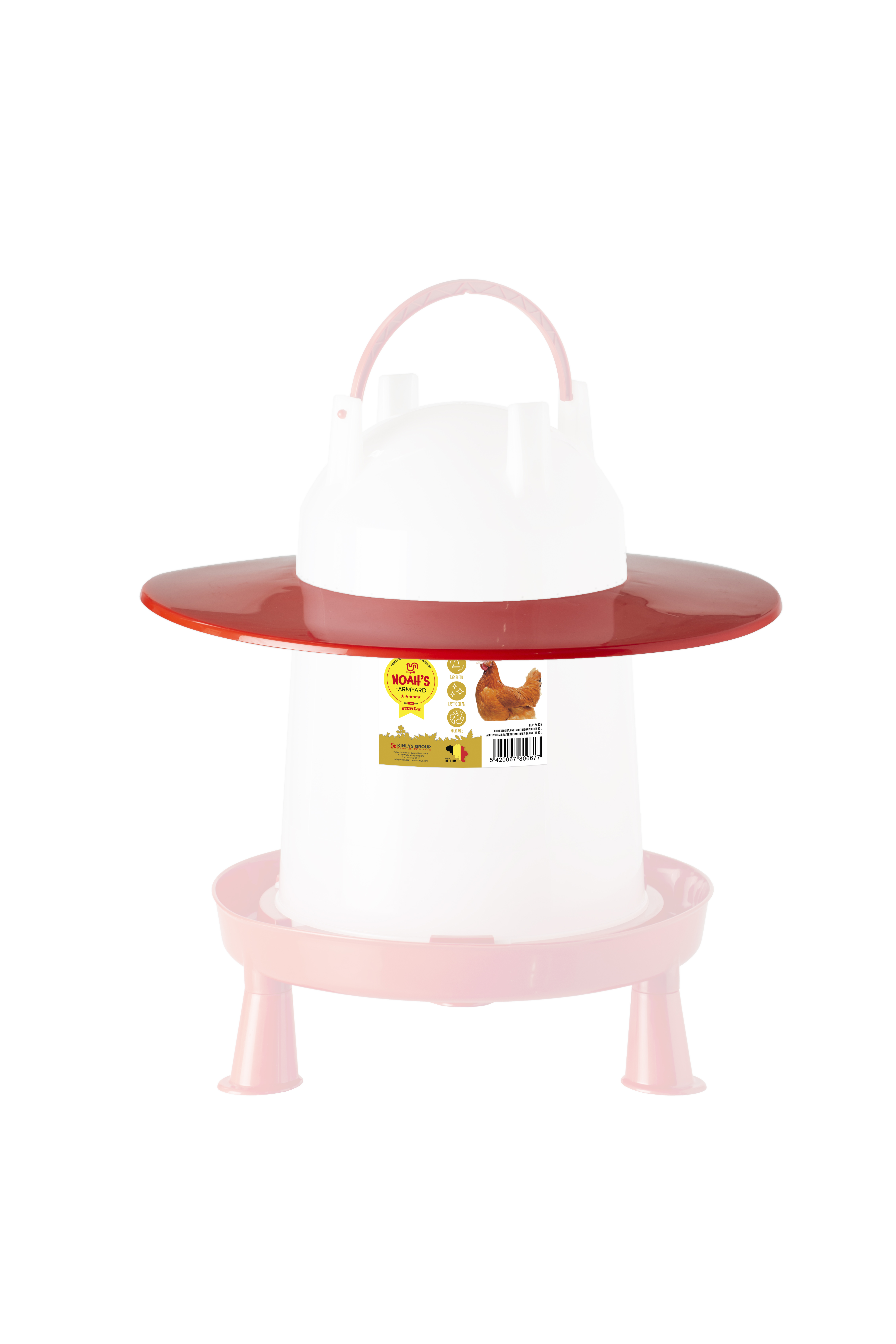 COUVERCLE ABREUVOIR ET MANGEOIRE 6 - 8 KG/ 7 - 10 L