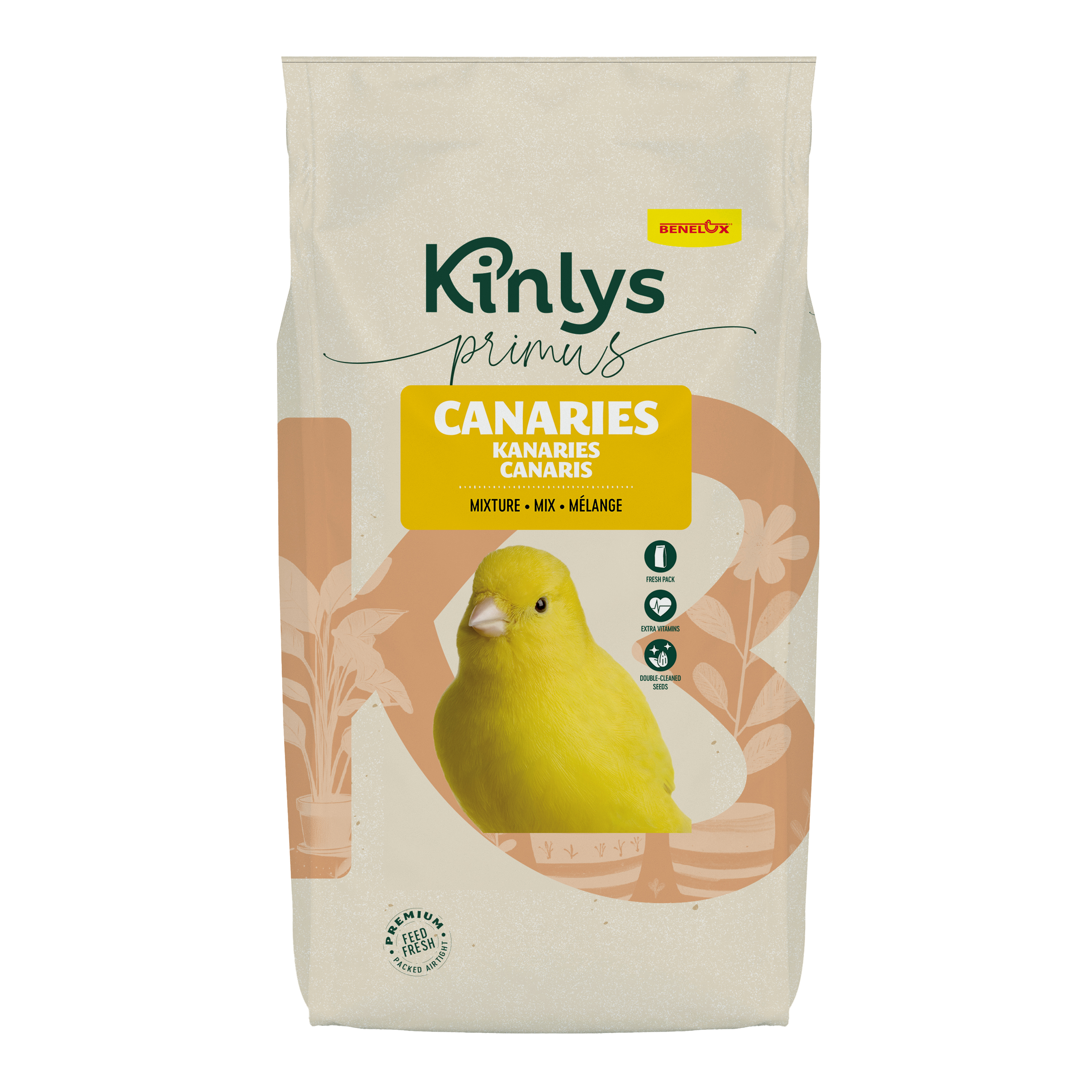 Kinlys Primus kanarievoer zak 4kg