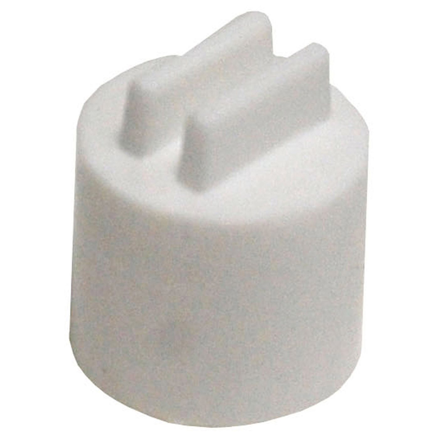 100 PERCH ENDS PLASTIC 15MM BROWN