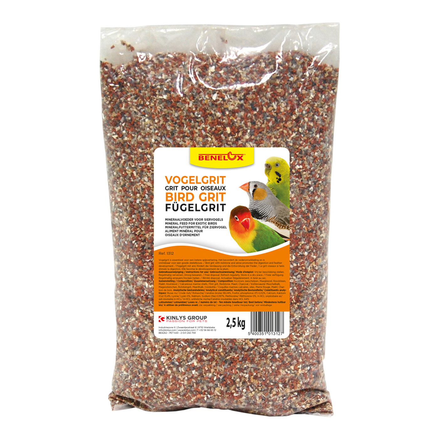 GRIT POUR OISEAUX 2.5KG
