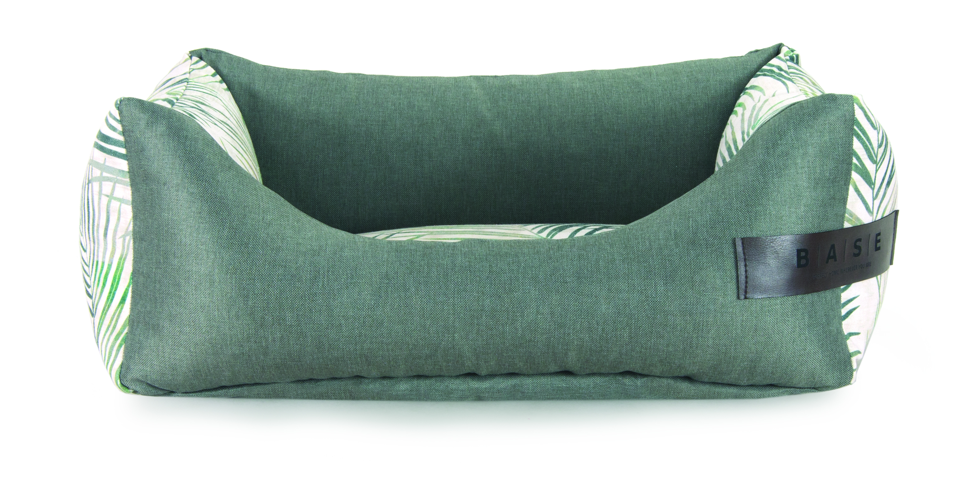 BOTANICAL COUCH BED M 75x55x24 - GREEN