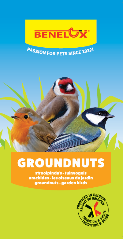 DECORTICATED GROUNDNUTS FOR WILD BIRDS 0.9KG QS