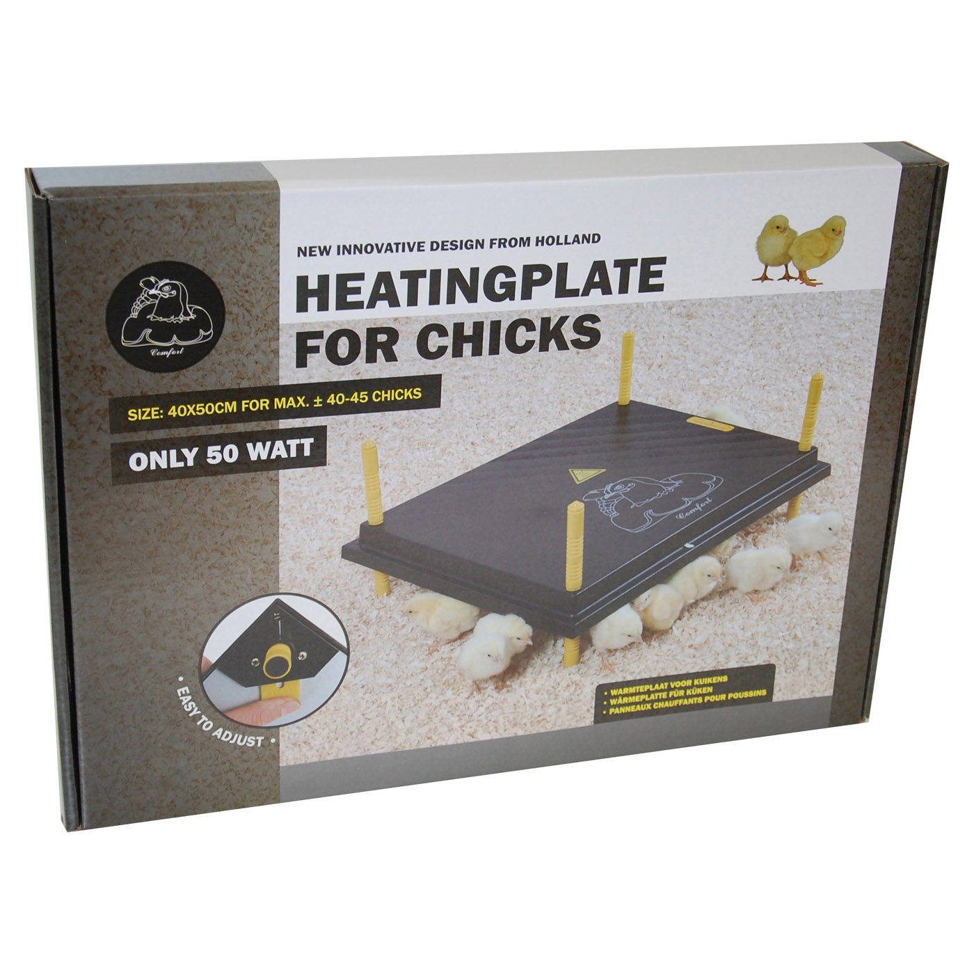COMFORT HEATING PLATE FOR CHICKS 40/50 CM 50 W