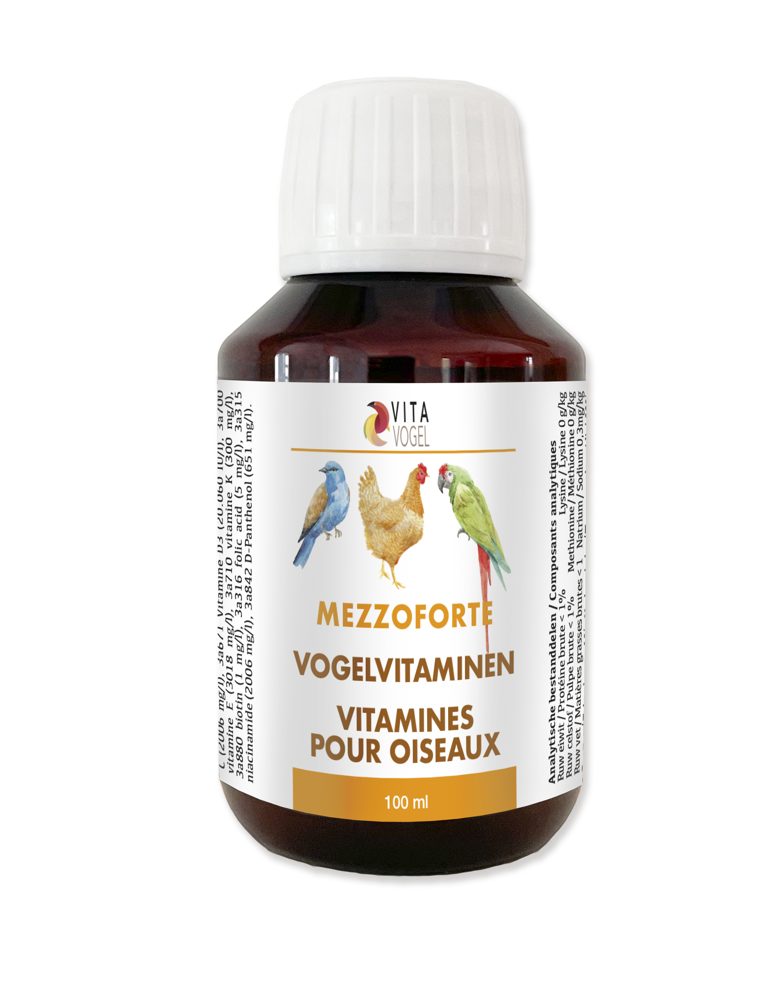 MEZZOFORTE VITAMINES D'OISEAU 100ML