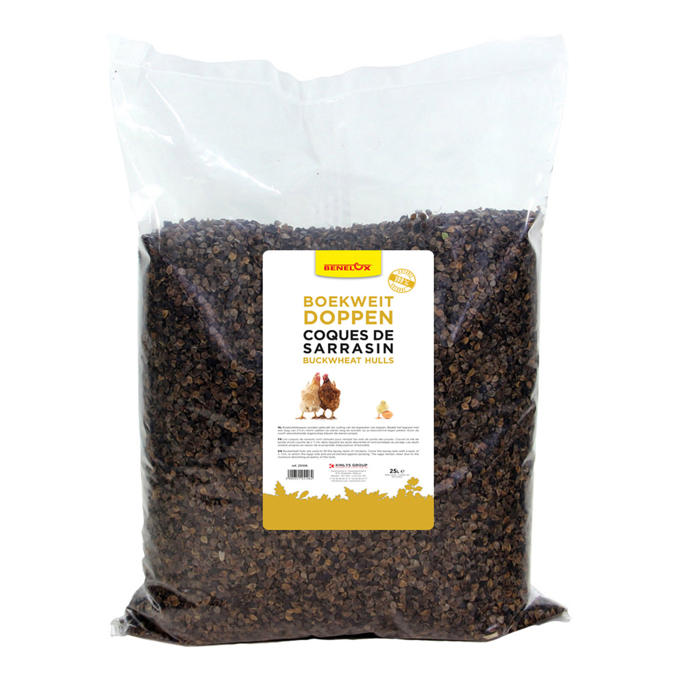 BUCKWHEAT HUSK 25 L