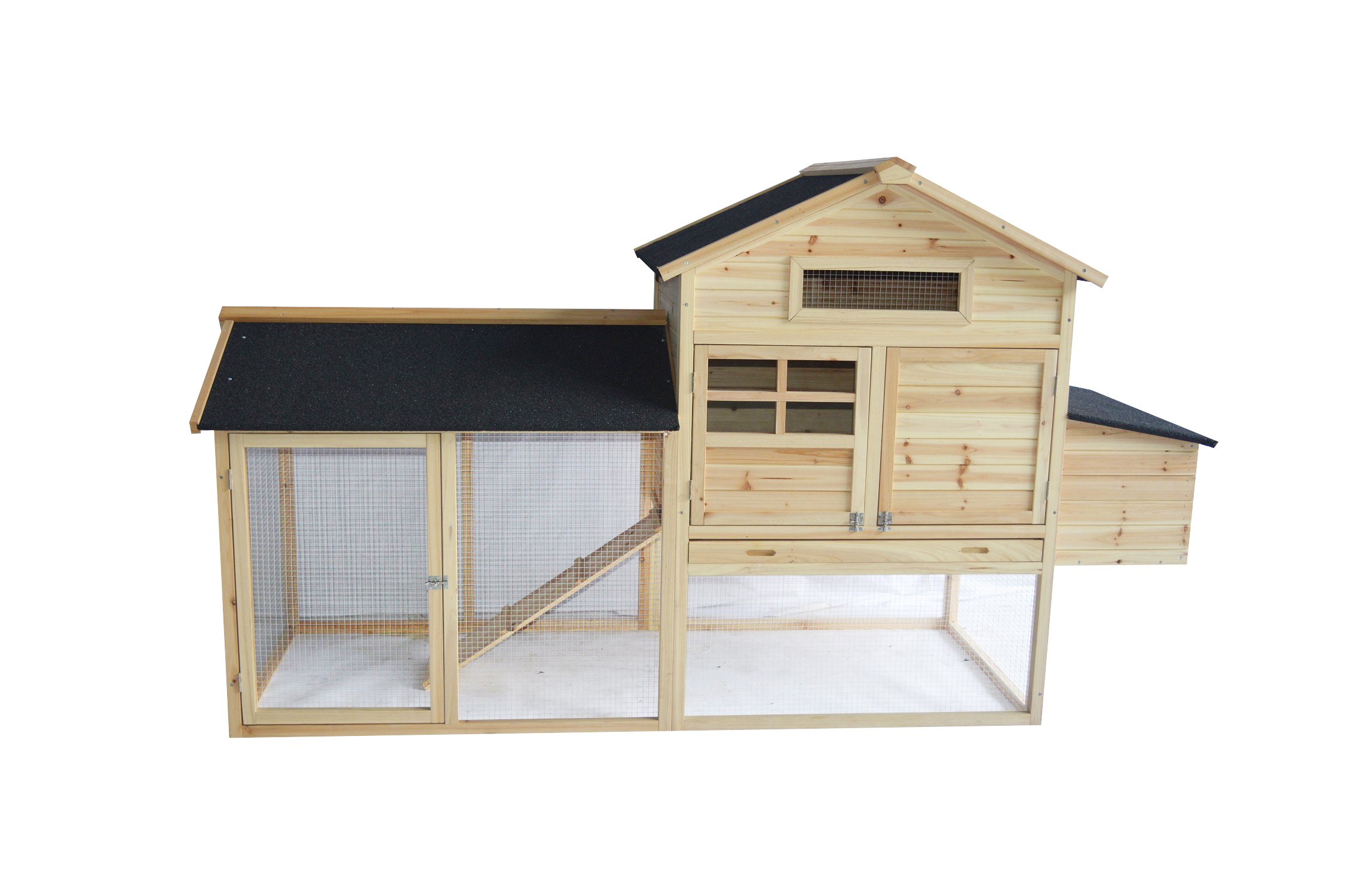 POULAILLER THOMAS 236 X 90 X 133 CM - 2 BOÎTES