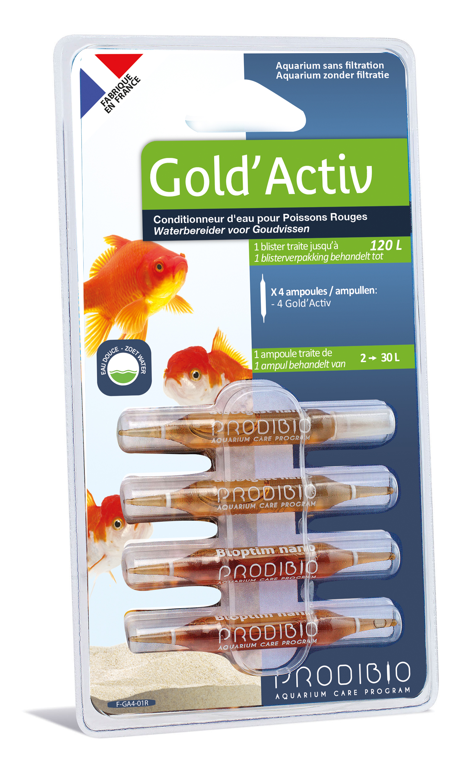 GOLD'ACTIV 4 AMPOULES