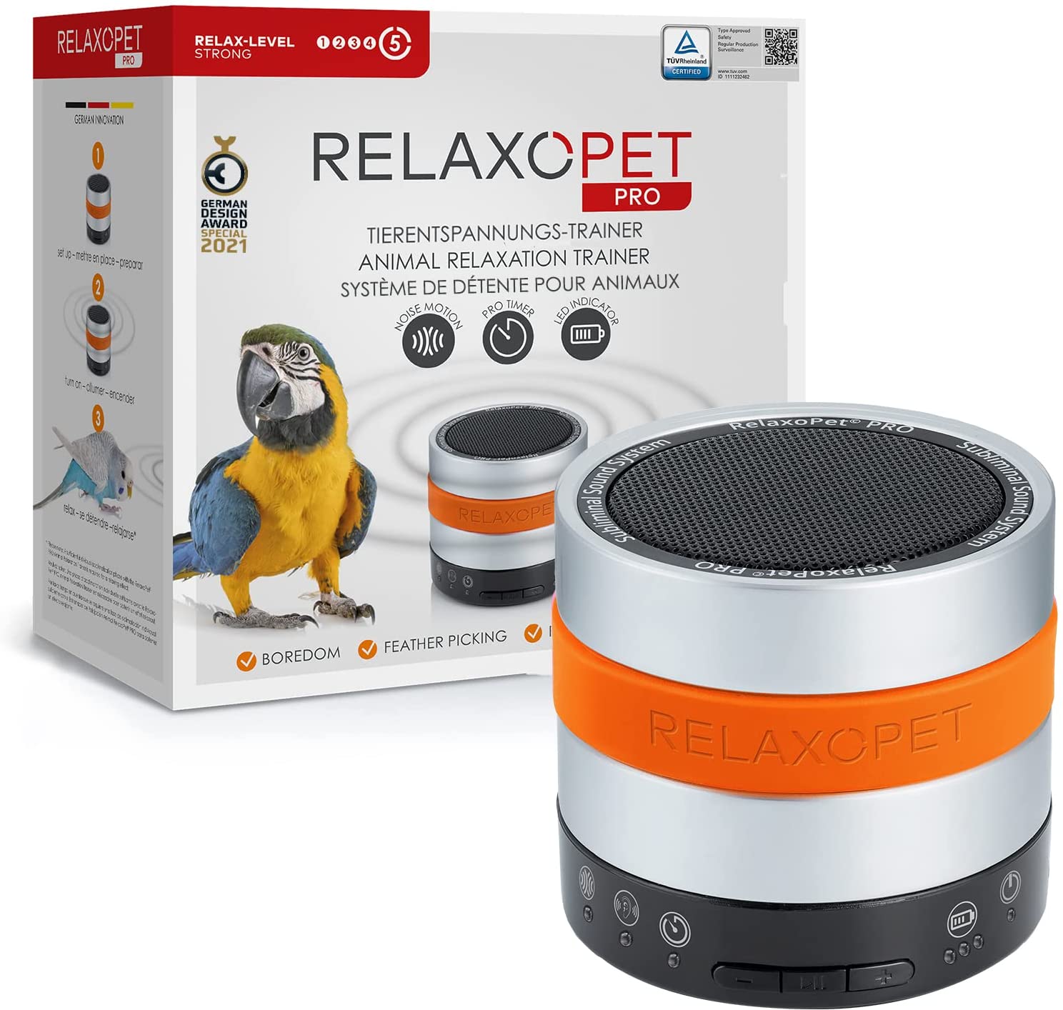 RELAXOPET ANIMAL RELAXATION TRAINER PRO BIRD