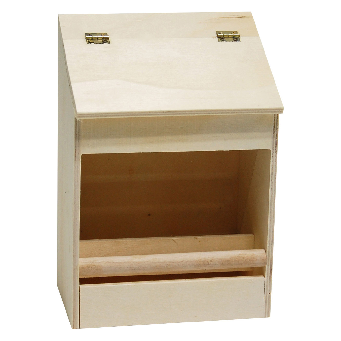 WOODEN FEEDER AVIARY SILO NR.1 16X10X23CM