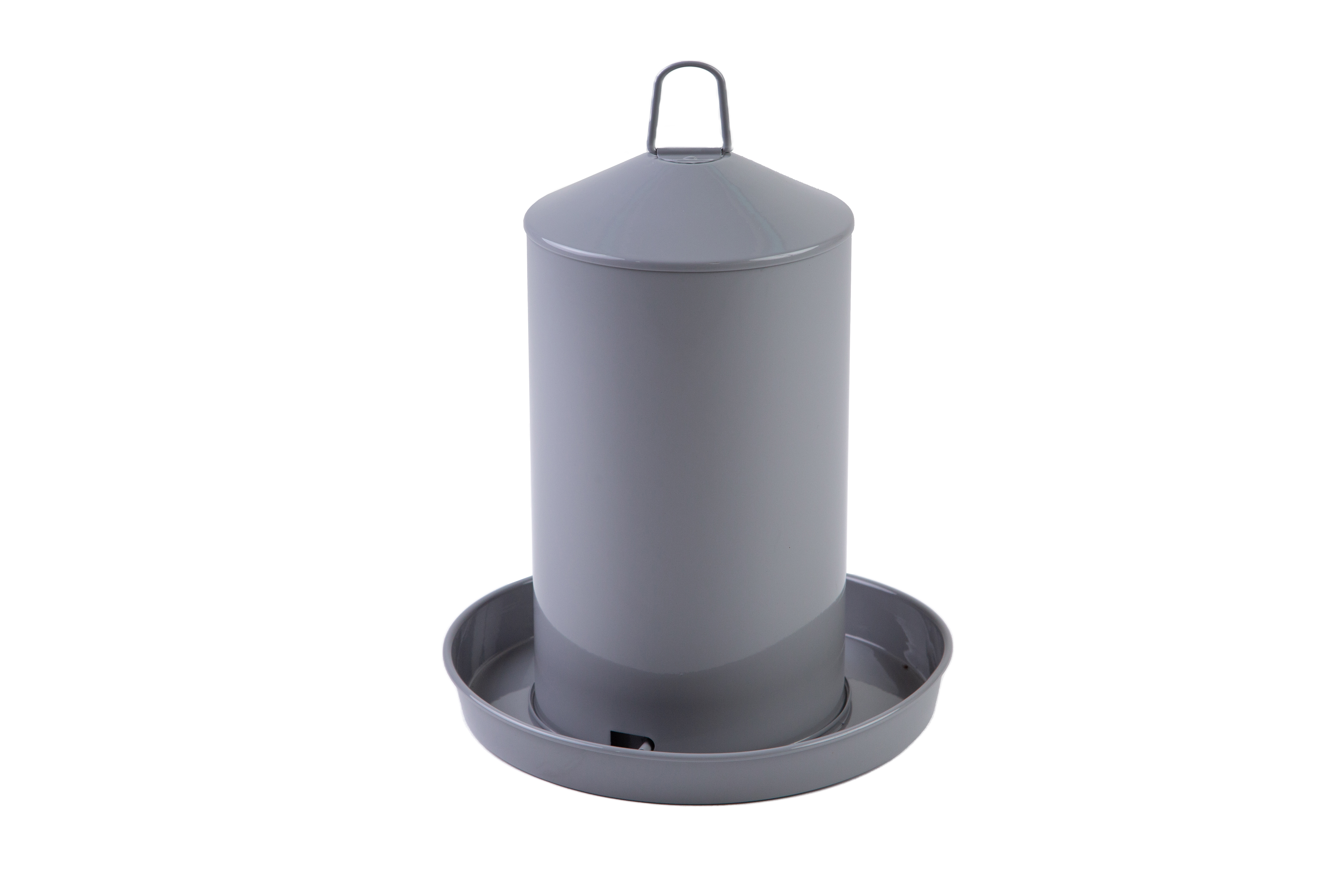 METAL CHICKEN DRINKER 4L (DOUBLE WALL) 