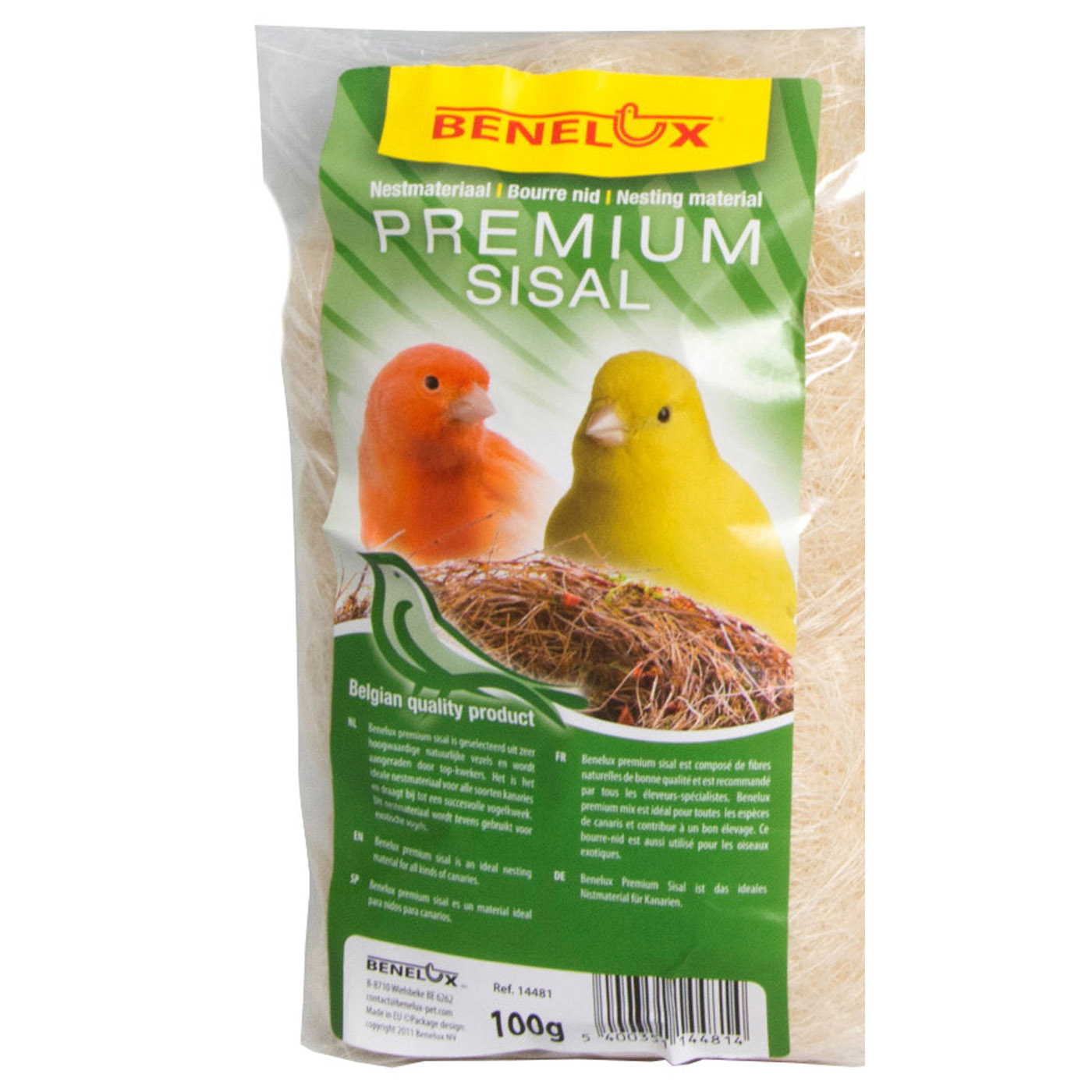 BOURRE NID SISAL 100G