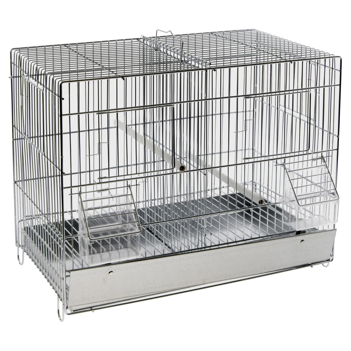 METAL BIRDCAGE 42 CM 2 PARTS