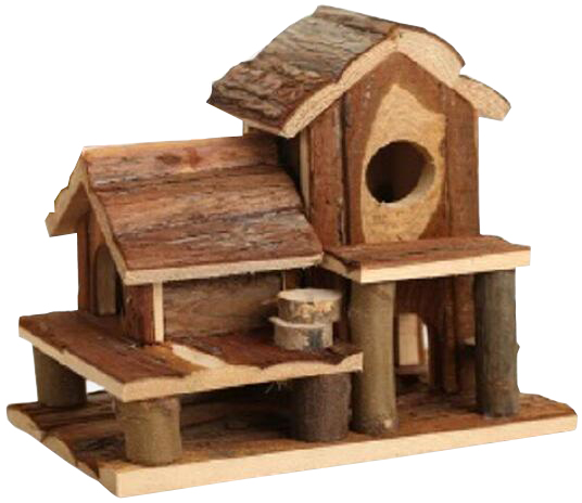 WOODEN 3 STAGE PET HOUSE