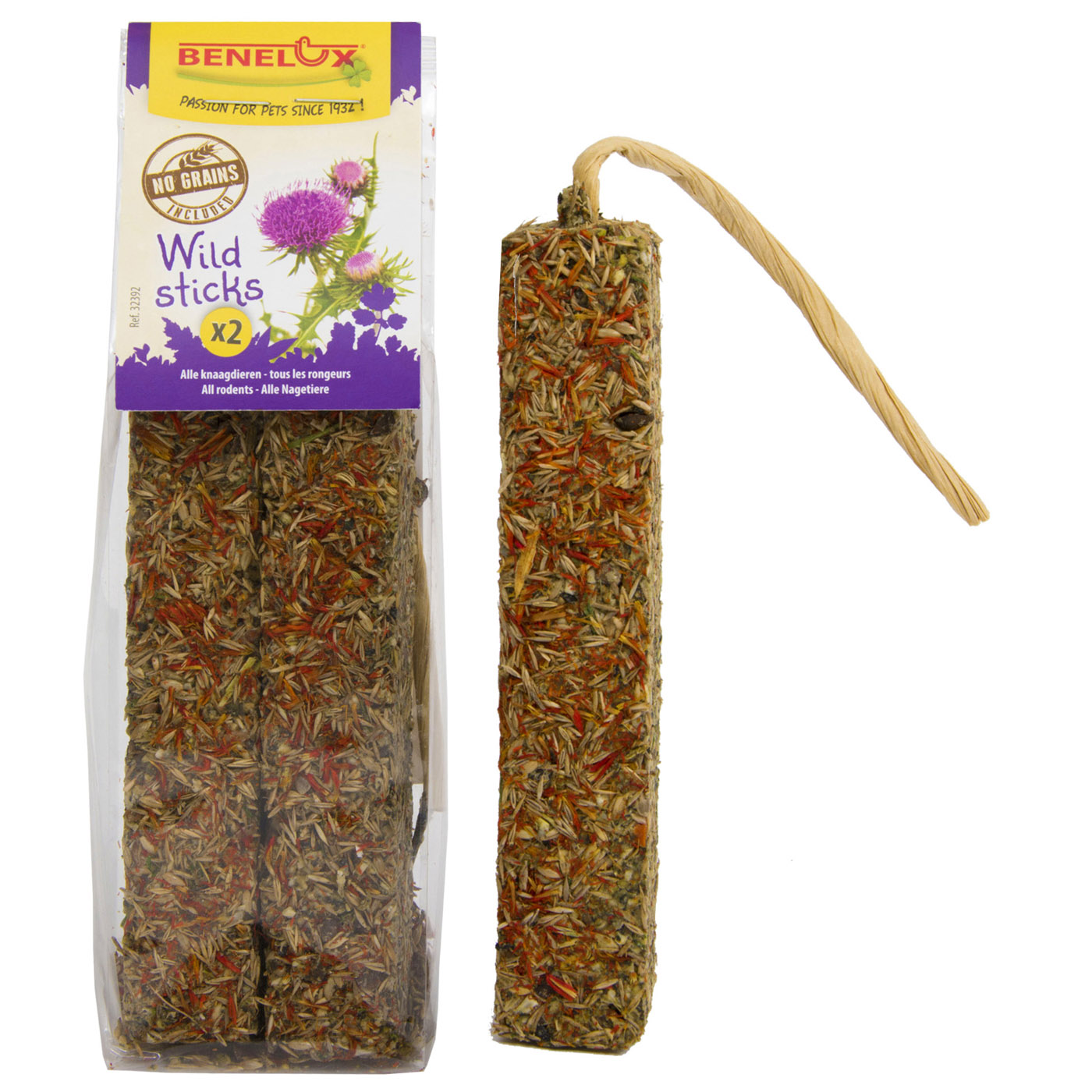 BNL 2 STICKS WILD SANS GRAINS 140 G
