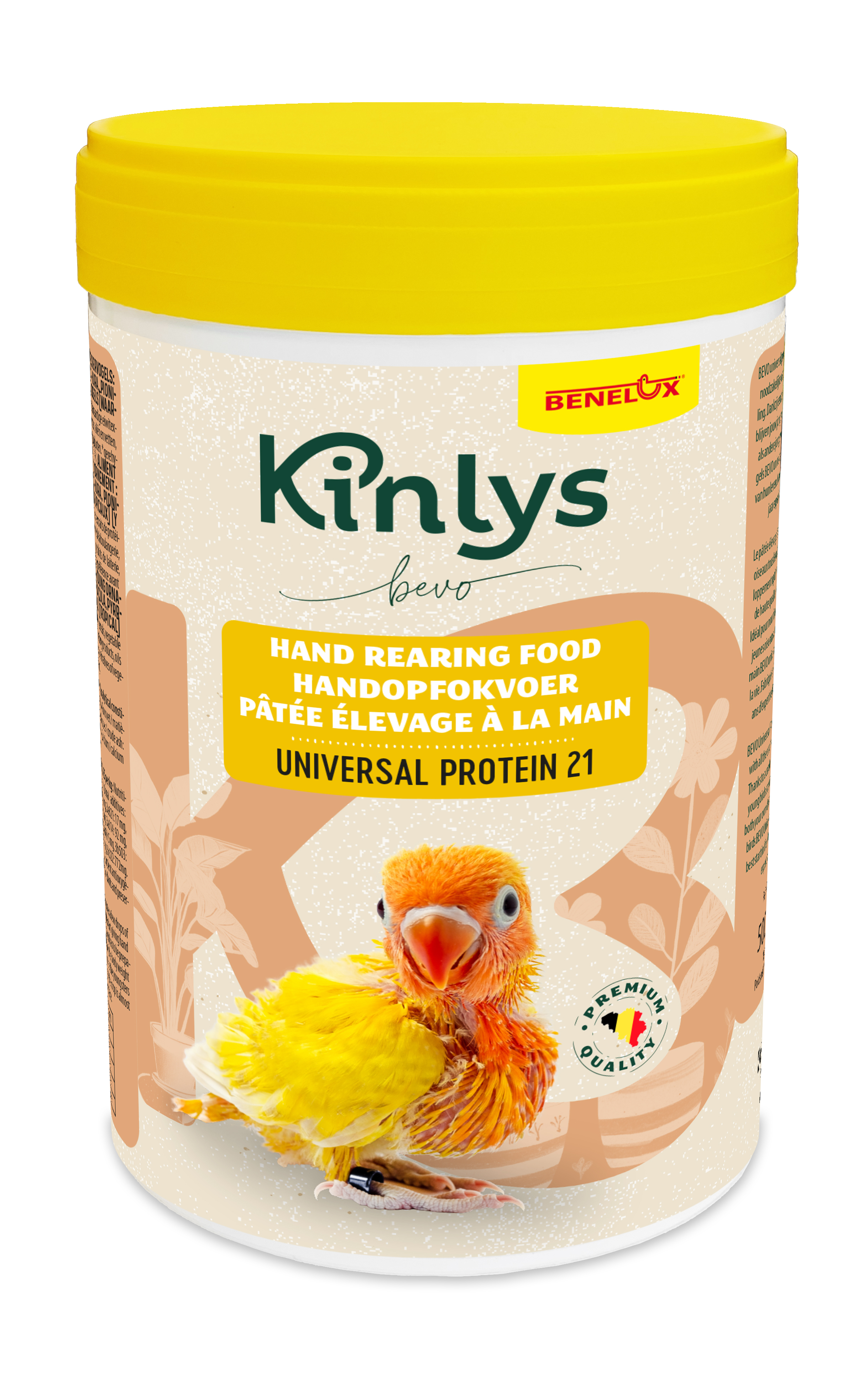 Kinlys Primus pâtée élevage à la main universal protein 21 500g