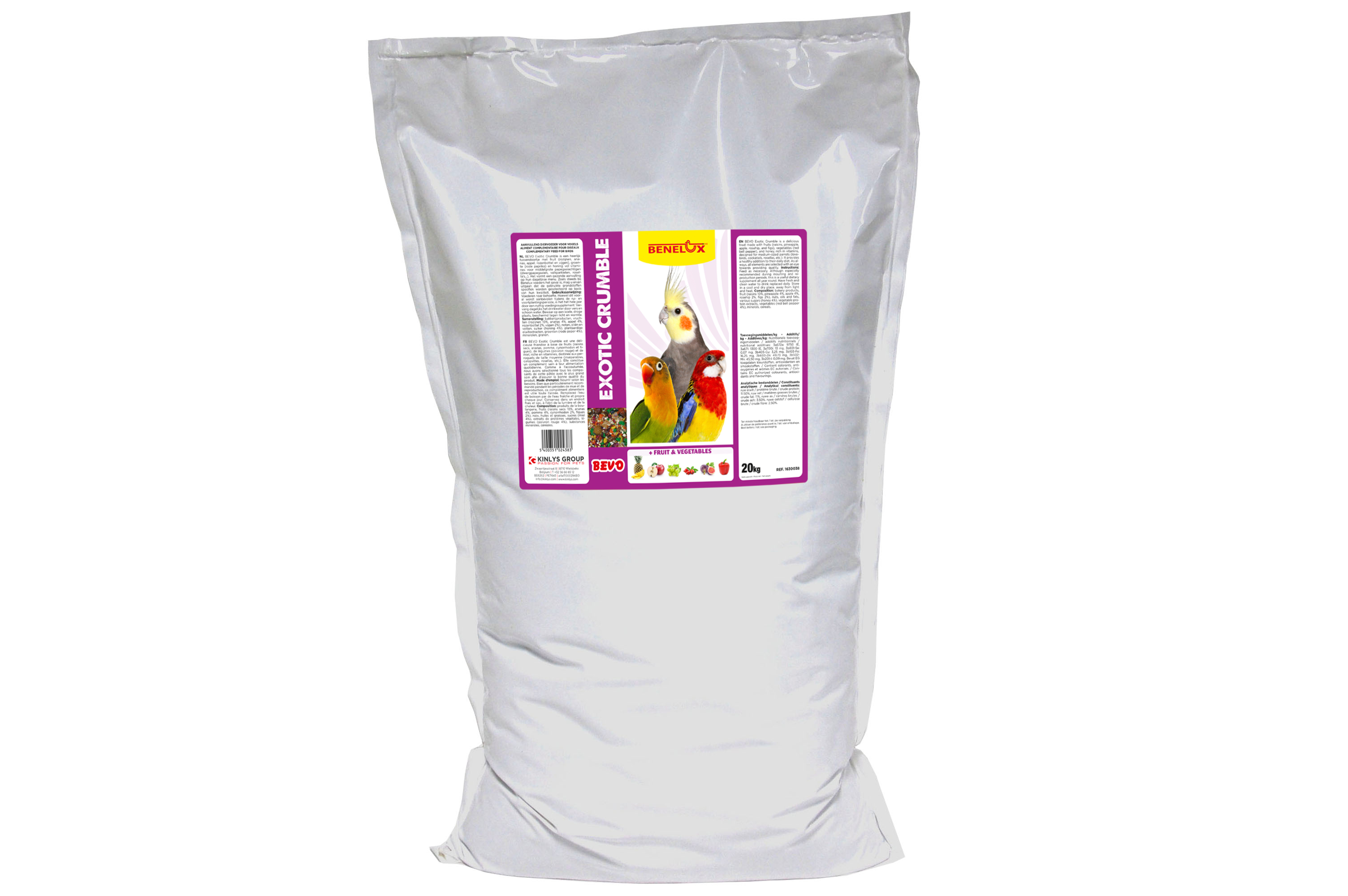 BEVO EXOTIC CRUMBLE 20KG