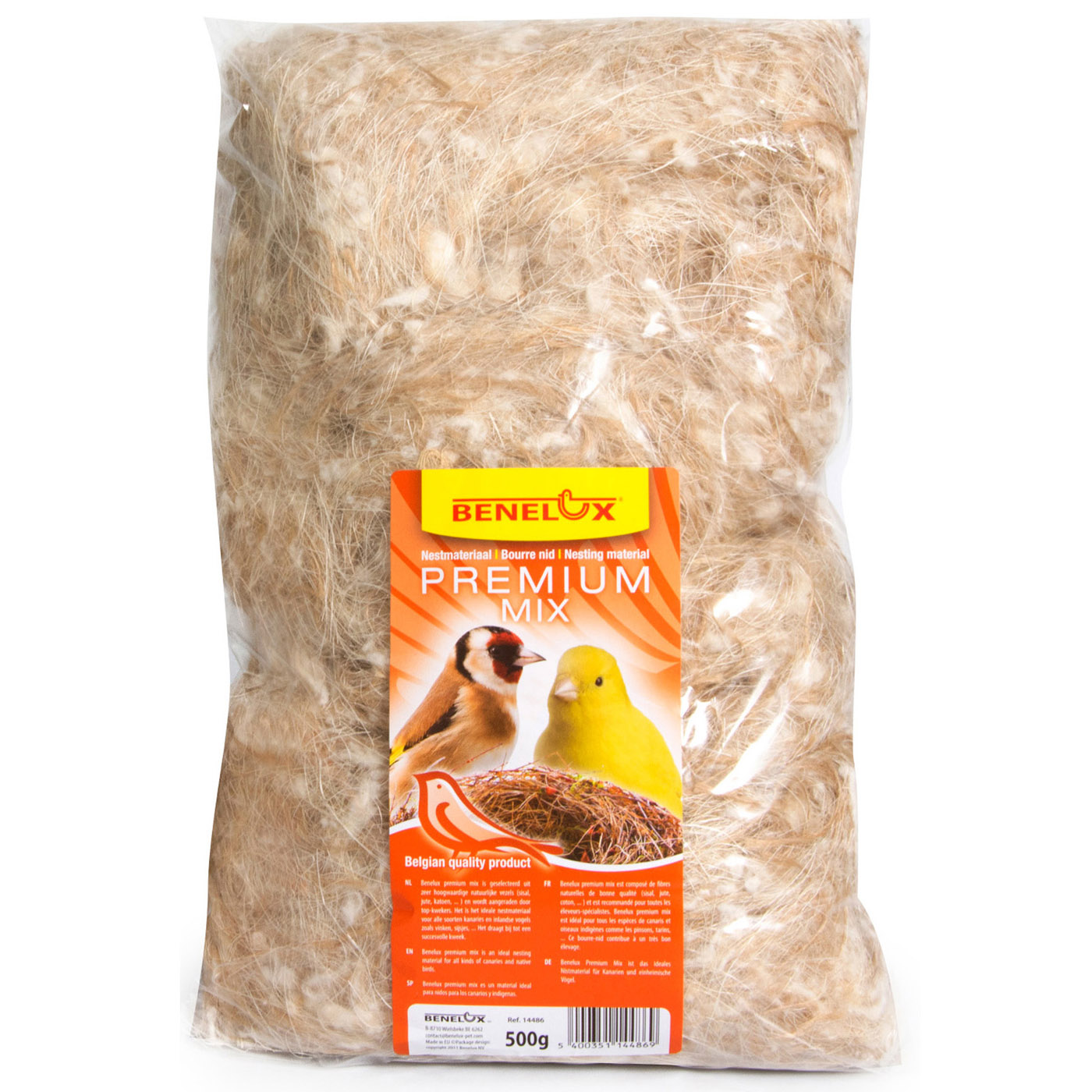 BOURRE NID MIX 500G COCO-SHARPI-SISAL-JUTE