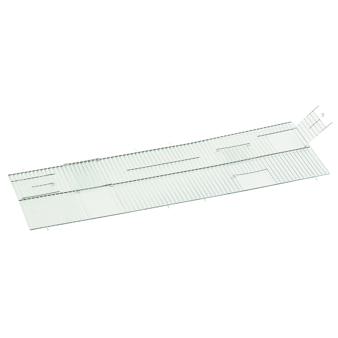 VOORFRONT 80X40 CHROOM 2 SCHUIFDEUREN + 2 NESTDEUREN