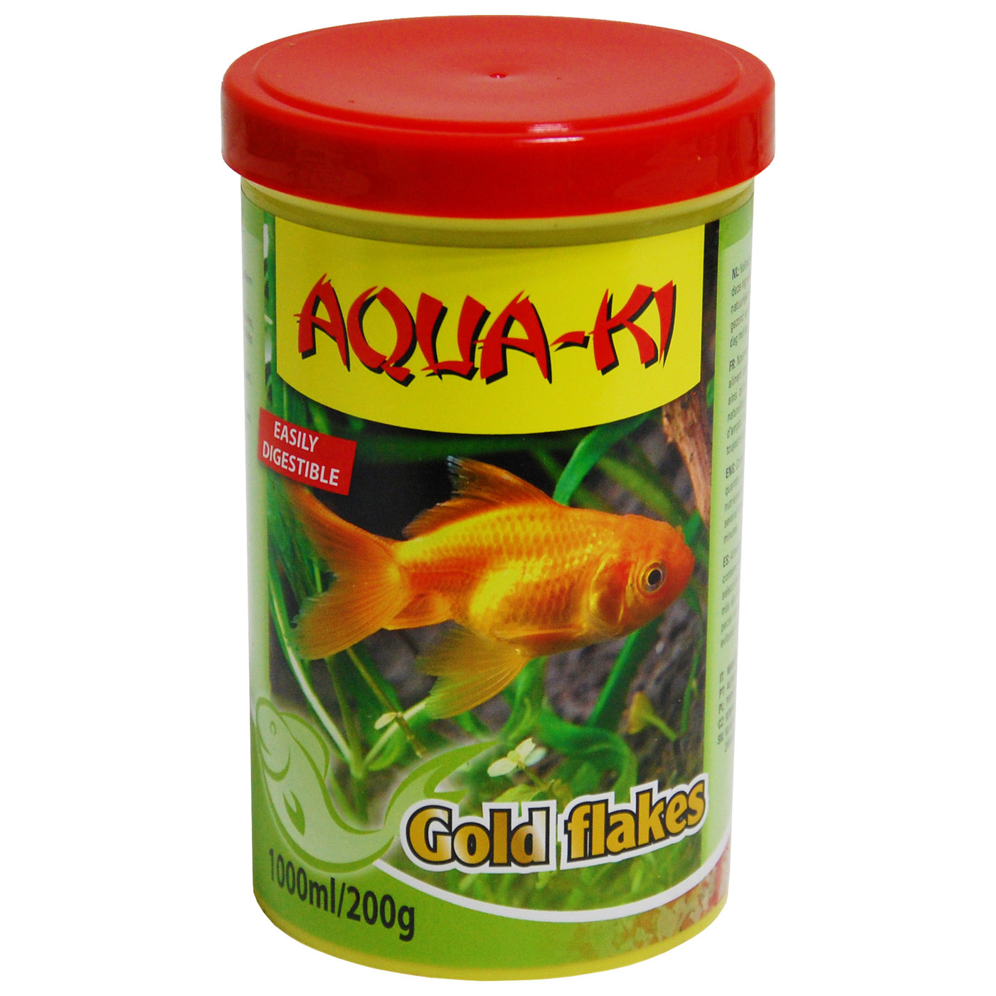 AQUA-KI GOLD FLAKES 1000 ML - 200 GRAM