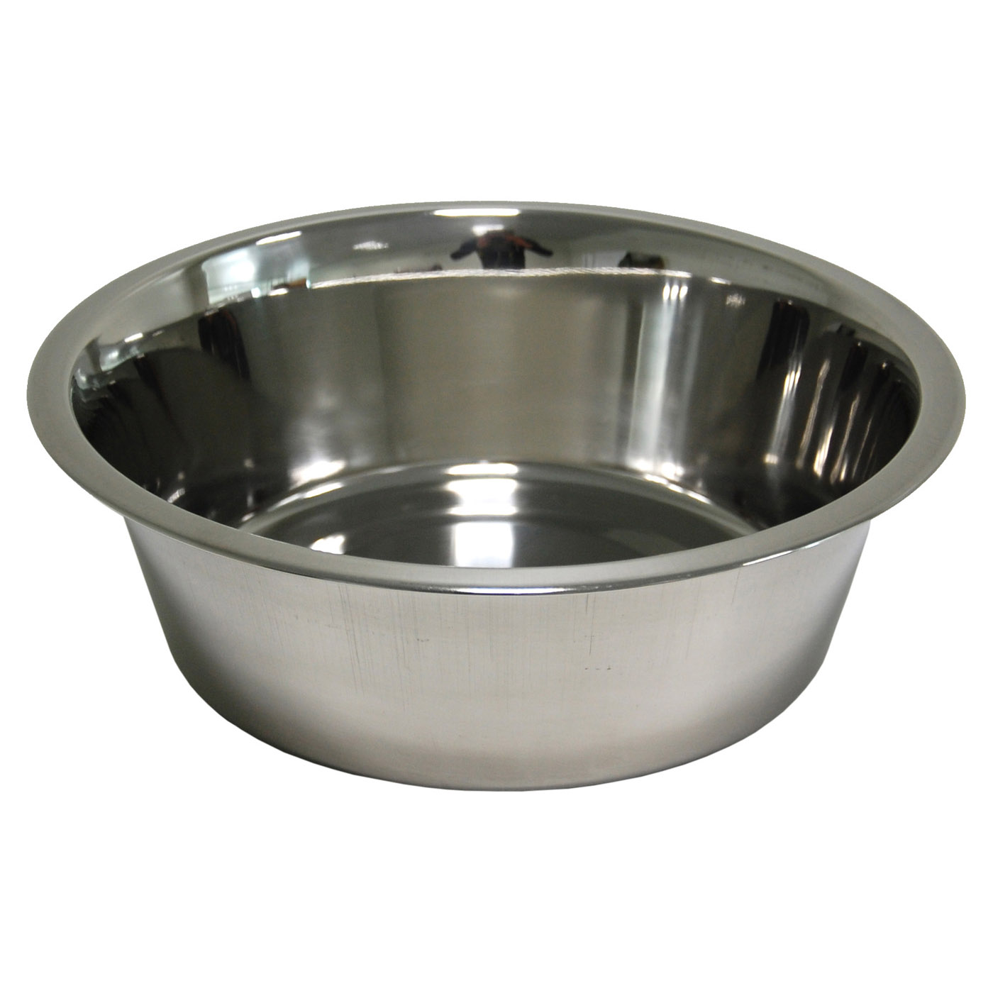 DOG BOWL STAINLESS STEEL 28 CM