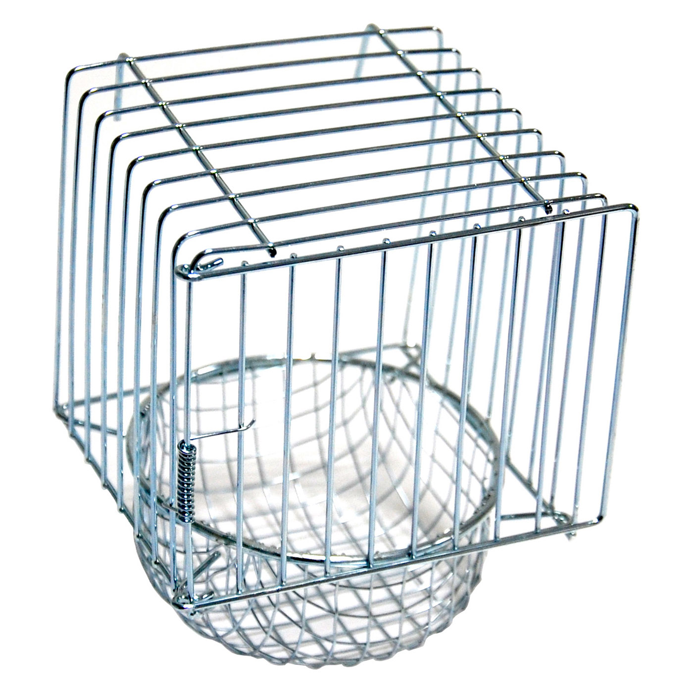 NID EXTERIEUR EN METAL/FOND METAL 10X11X16CM