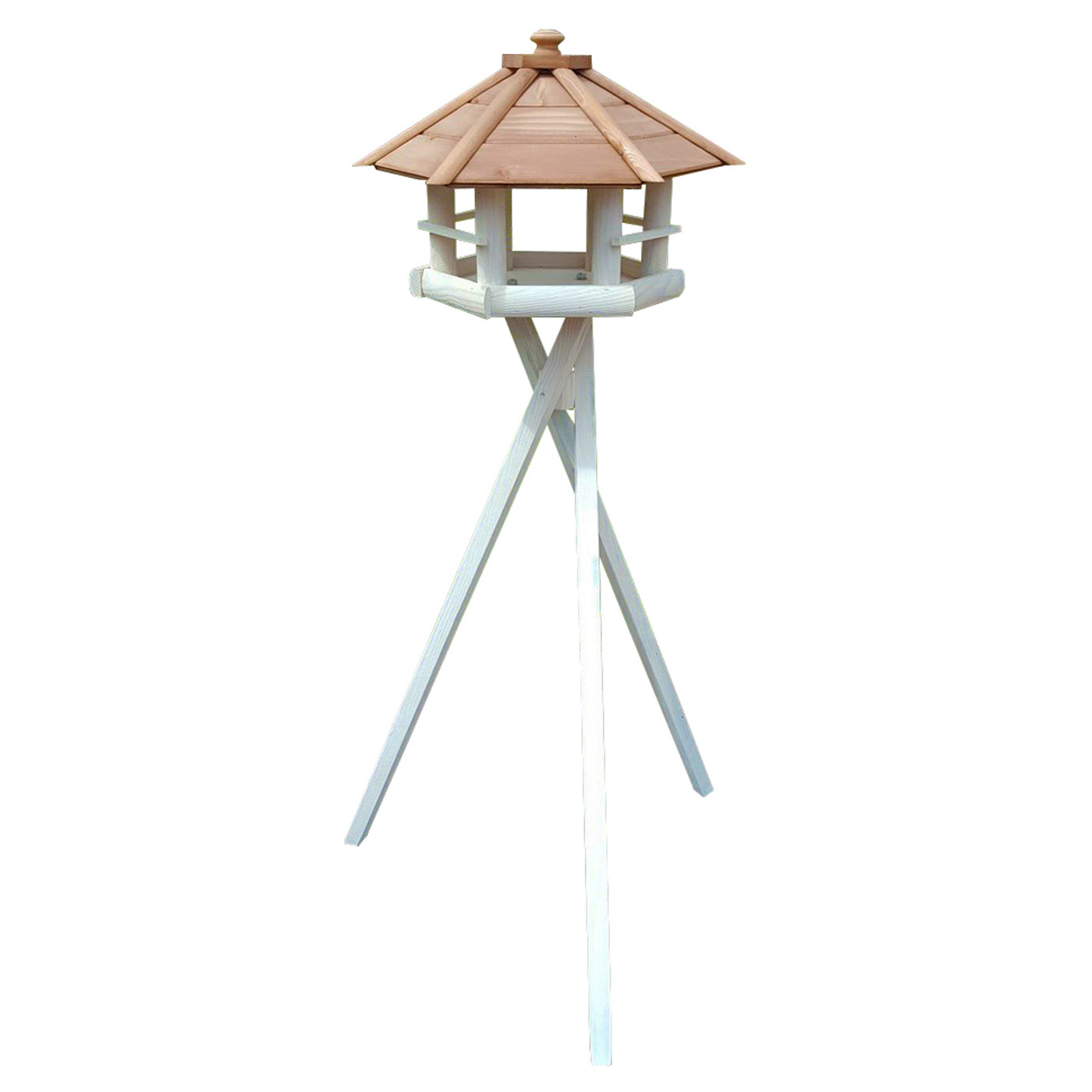 WINTERHUIS OP VOET TAMPERE WIT - 'IN KIT'