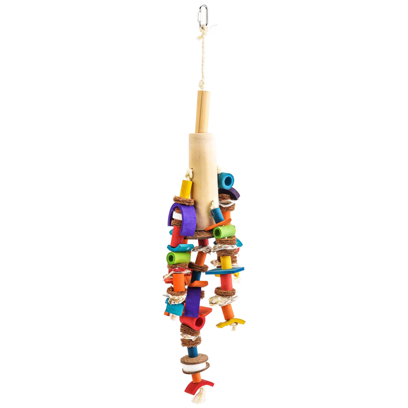 BIRD TOY PENDANT WITH SEPIA