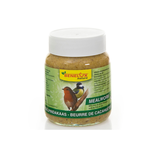 PEANUTBUTTER+ MEALWORMS 350 G FOR WILDBIRDS
