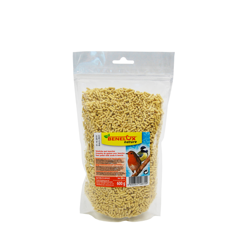 SUET PELLETS WITH SEED & INSECTS 600 G